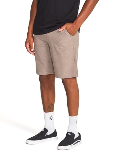 Image of Volcom Men's Kerosene 21 inch Hybrid Chino Shorts Quick-Dry Stretch Fabric