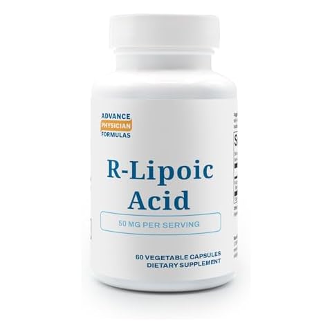 Advance Physician Formulas, R-Lipoic Acid, 50 mg, 60 Vegetable Capsules Cover