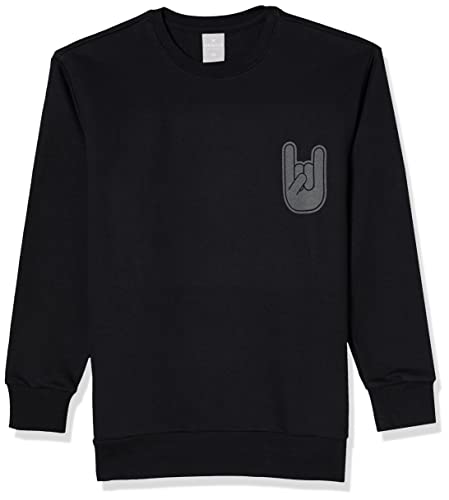 Hering Blusao ML Masc, Manga Longa Meninos Infantil, Preto (Black), 12