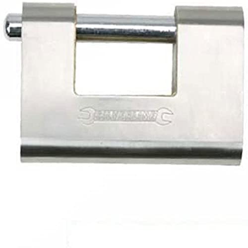 380651 - Candado Blindado (80 Mm) - Silverline En Oferta Silverline Tools 380651 - Candado Blindado (80 Mm)