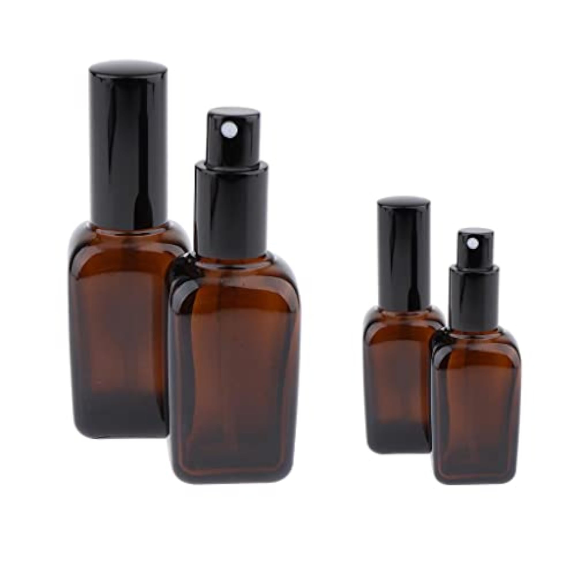 4x Empty Fine Mist Pump Spray Bottles for Perfume