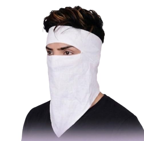 Humble Bike Riding Cotton Rumal Face Mask for Men & Women | Dust & Sun Protection Scarf for Biking, Cricket, Running, Basketball-image-36