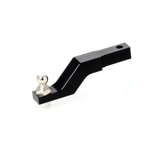 LCX 1/10th RC Crawler Car Aluminum Trailer Bumper Hitch for TRX4 TRX6 Axial SCX10 II SCX10 III SCX10 PRO Gen7 Gen8 Gen9 D90, Upgrades Parts Accessories