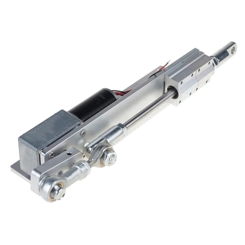 Actuador lineal de ciclo alternativo CC 24V motor de engranaje de 12rpm y carrera de 70mm