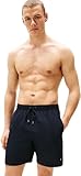 Design confortevole Tommy Hilfiger Long Drawstring Im & Na Um0um03309 Costume da Bagno, Blue (Desert Sky), L Uomo