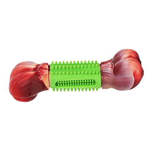 Brinquedos para filhotes de dentição, Brinquedo de limpeza de dentes de cachorro em forma de osso, B