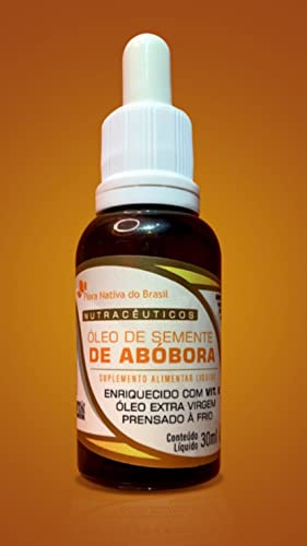 Óleo de Semente de Abóbora em Gotas 30ml - Flora nativa