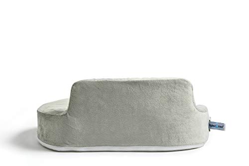 My Brest Friend Super Deluxe Nursing Pillow - Enhanced Comfort & Ergonomic Breastfeeding Pillow for Ultimate Support For Mom & Baby - Adjustable and with Handy Side Pocket, Platinum by My Brest Friend - Image 6
