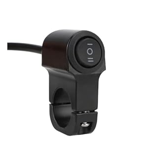 ESyem Motorrad Lenkerschalter Drei Geschwindigkeit Einstellung