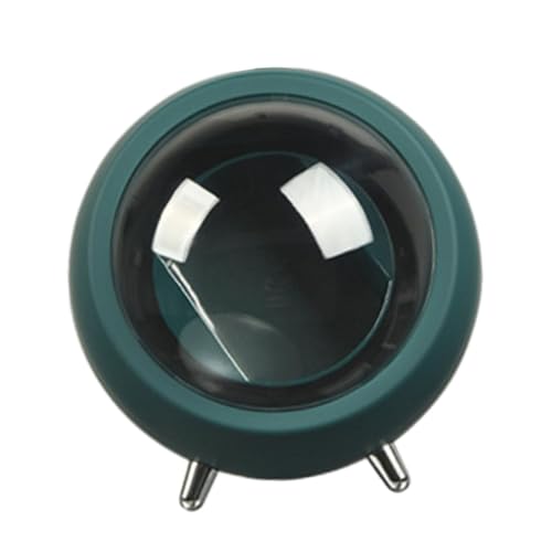 kowaku Automatic Watch Winder Self Winding Watch Display Box 2 Gears Mode Storage Holder Watch Case for Hotel Tabletop Bedroom, Green