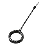 [Deff] ディーフ ストラップ スマホリング フィンガーリング 落下防止 CFRP ブラック