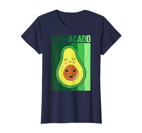 Funny Graphic Design of Mamacado Papacado for Avocado lovers T-Shirt