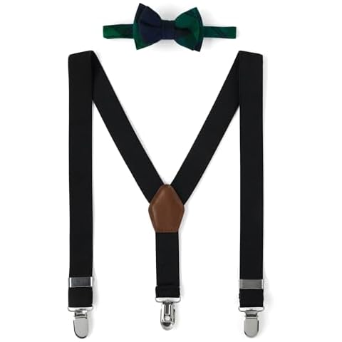 Gymboree,and Toddler Bow Tie and Suspenders Set,Evergreen,2T-5T Cover
