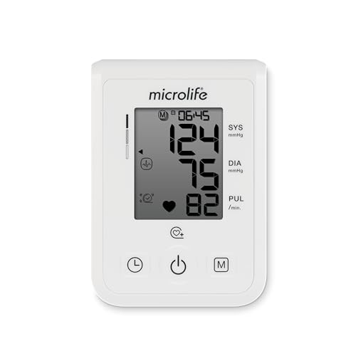 Microlife BP B1 Standard Upper Arm Blood Pressure Monitor | BIHS A/A Validated for Accuracy | Dual Power (USB-C & Battery) | Includes Universal M-L Cuff (22-42cm)