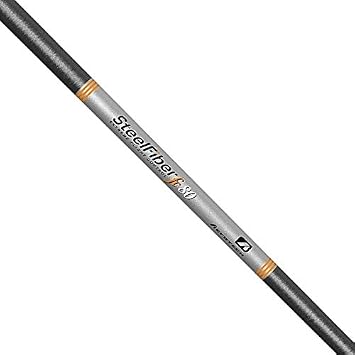 SteelFiber fc80 Iron Shafts - 85g - 370 PT - Graphite - R Flex