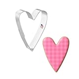 Heart Primitive Tin Cookie Cutter 3