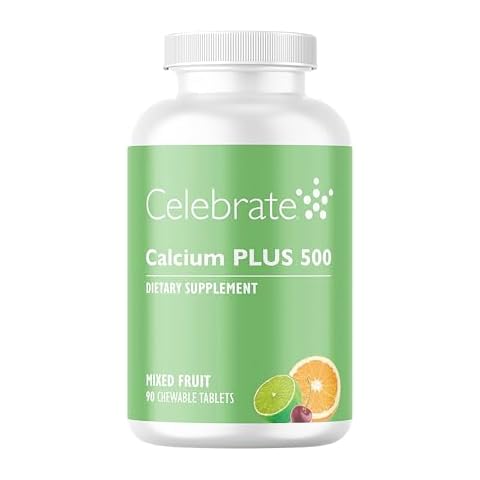 Celebrate Calcium Plus 500 Berries N' Cream 90 Count Cover