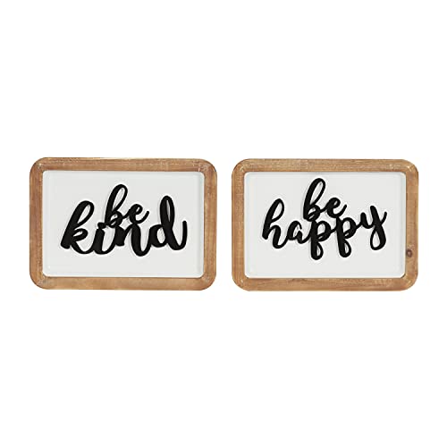 Décoration murale Deco 79 design géométrique noir lot de 2 - 3