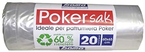 200 Buste Poker SAK Sacchi per PATTUMIERA Bama