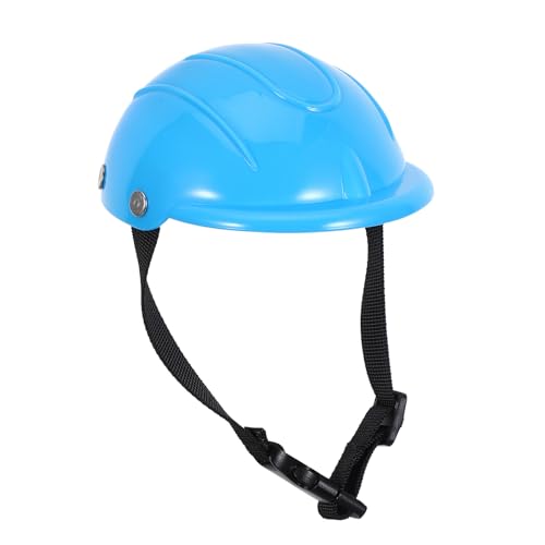 jojofuny Pet Motorcycle Helmet Protective Hard Hat Adjustabl