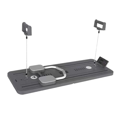 Rueda abdominal con rebote automático - Rodillo abdominal 8 en 1, soporte para móvil integrado con rebote | Equipo de entrenamiento Gimnasio en casa, rueda abdominal silenciosa Esperie