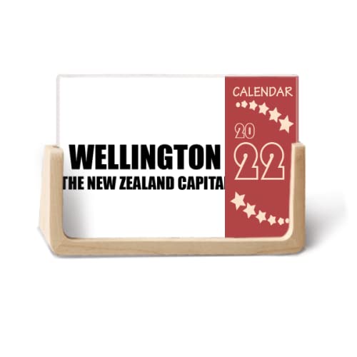 Calendrier Wellington de bureau 2022 : organisez votre année au rythme de la Nouvelle-Zélande