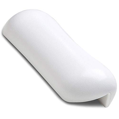bathtub pillow Ergonomic Home Spa Headrest With Suction Cups pu Waterproof Jacuzzi Pillow Head Neck Back and Shoulder Support Bath Cushion for Home Bathroom Pool Spa Tub Jacuzzi Beach Chair
