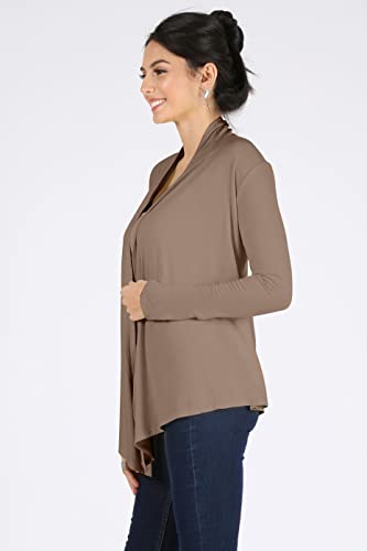 Simlu Lightweight Khaki Cardigans For Women Reg And Plus Size Light Cardigans For Women Summer Long Sleeves, Small #TOP3