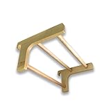 Bituxx Klimmzugstange für Sprossenwand Kletterwand Turnwand Klettergerüst Turngerät bis 120Kg