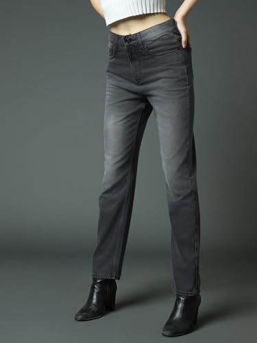Image of HIGH Star Women's Regular Fit Mid Rise Jeans