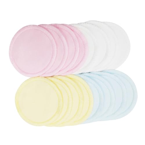 SMASOLO 8 piezas Almohadillas de Algodón Desmaquillantes Reutilizables con Bolsa de Malla para Limpieza Facial Suave y