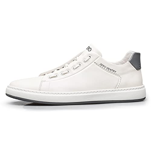 ZRO Men's Slip On Stylish Casual Fashion Leather Sneakers2