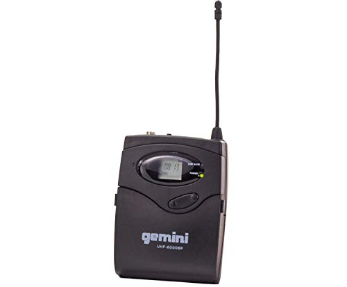 Gemini Sound UHF-6100HL Wireless Mic System – UHF Receiver with 256 Selectable Frequencies, Headset & Lavalier Mic, 240ft Range, LCD Display, Noise-Free Audio for Performers & Instructors by Gemini Sound - Image 8