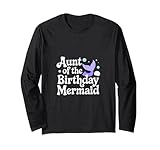 Photo Gallery zia della sirena di compleanno famiglia corrispondente partito squ maglia a manica Photo Gallery zia della sirena di compleanno famiglia corrispondente partito squ maglia a manica