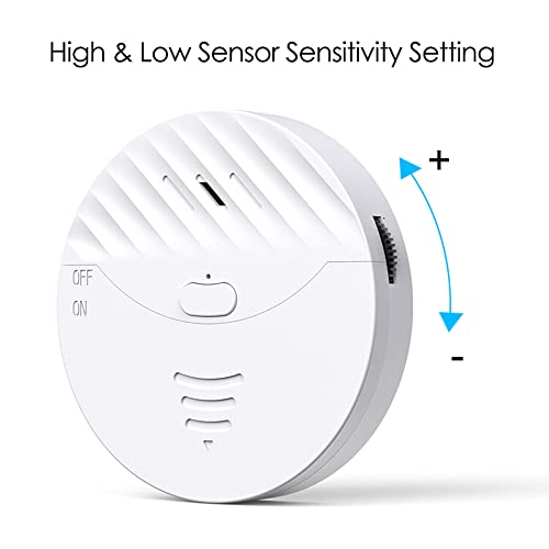 WiFi Glass Break Sensor Alarm,4 Pack Window Alarm Sensor with APP, Smart Vibration Sensor Alarm for Car,Home Security (Only Supports Wi-Fi 2.4GHz ) - Image 7