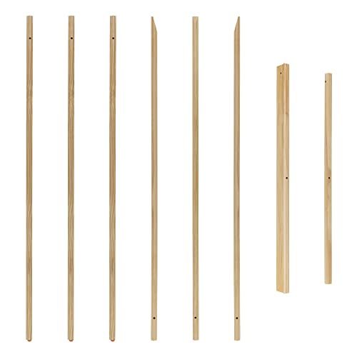 Creative Mark Thrifty Wood Tripod Display Easel - Lightweight And Foldable For Travel With Adjustable Height - Mahogany Finish #TOP5