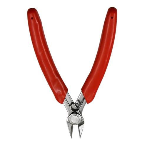 Toddmomy Alicates de Corte de Acero Inoxidable para Electricistas Mini Pinzas Multiusos con Mango Antideslizante Herramientas para DIY Joyería y Telecomunicaciones Resistentes y Portátiles
