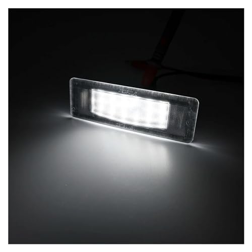 Luces matrícula LED SMD para solucionar fallo luz fundida en Kia Optima y Ceed 4