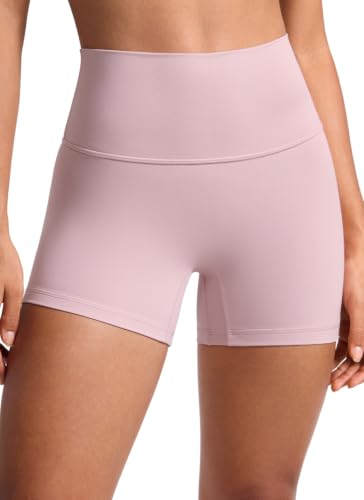 Image of CRZ YOGA No Front Seam Biker Shorts 4 inch