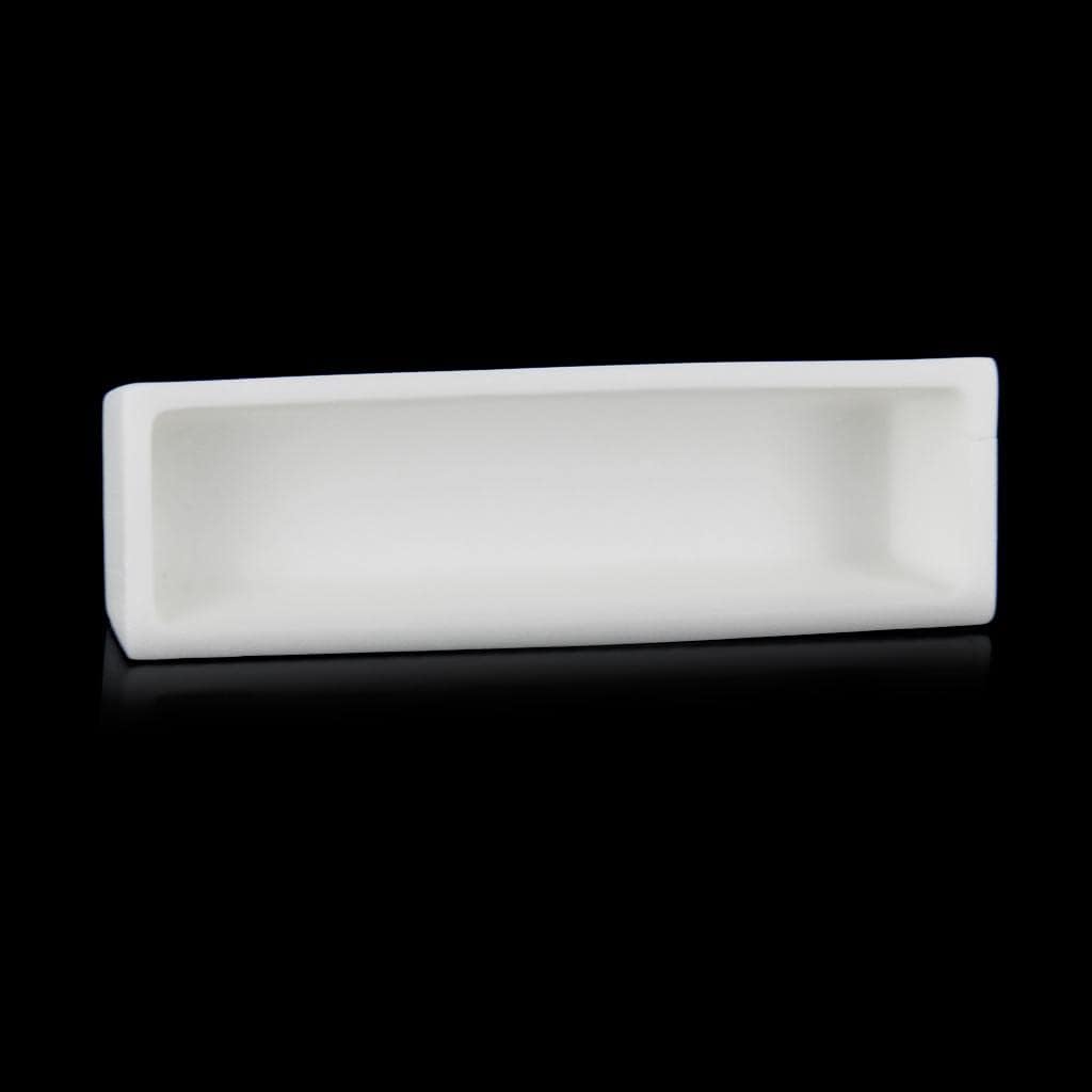 CALANDIS™ 100x30x20mm Alumina Ceramic Corundum Crucible Boat Sample Holder for Tube Muffle Furnaces | Other Lab Supplies | Lab Supplies