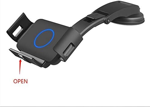 bhvxw bracket suction cup charging auto clamp 10w car charger fold phone holder