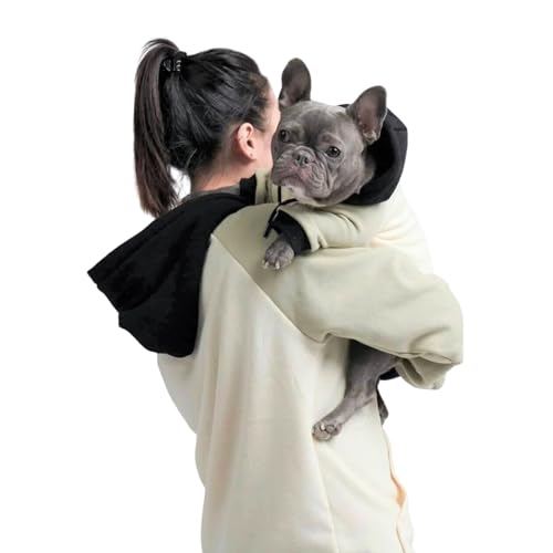 Spark Paws Human Hoodie - Olive Cream, S