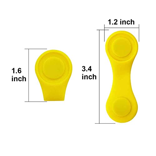 Myartte Silicone Golf Ball Marker Hat Clip Strong Magnetic Closure Great For Golf Gift For Women Men Golfer (Pack Of 3 4 Or 7) #TOP1