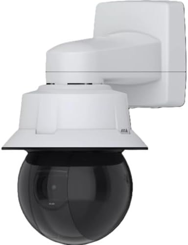 AXIS Q6325-LE camera mounted on a wall bracket
