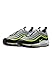Nike Air Max 97 (Big Kid) Pure Platinum/Volt/Black/White 6 Big Kid M