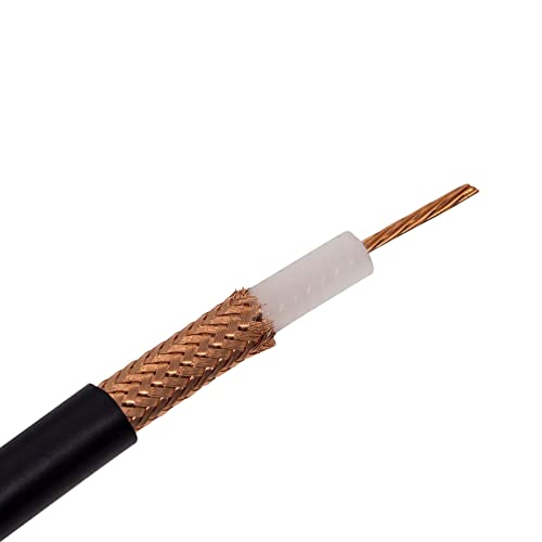 Wjstn Bnc To Rca Cable Coaxial Power Audio Cable 50 Ohm Male Bnc To Male Rca Cable 6In - Bnc Adapter Cable 2Pack #TOP3