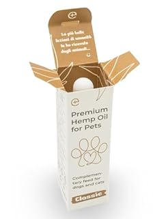 Enecta Pet Oil – Olio di Semi di Canapa per Cani e Gatti – Puro spremuto a freddo - Omega 3 e 6 – Benessere Quotidiano – Formula Nutraceutica – Flacone 10 ml