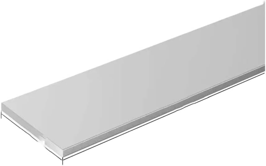 1Pc 6061 Aluminium Alloy Flat Bar Plate Length 500mm Square Sheet Metal Strip Solid CNC Material Thickness 5mm 6mm(6mm x10mm)