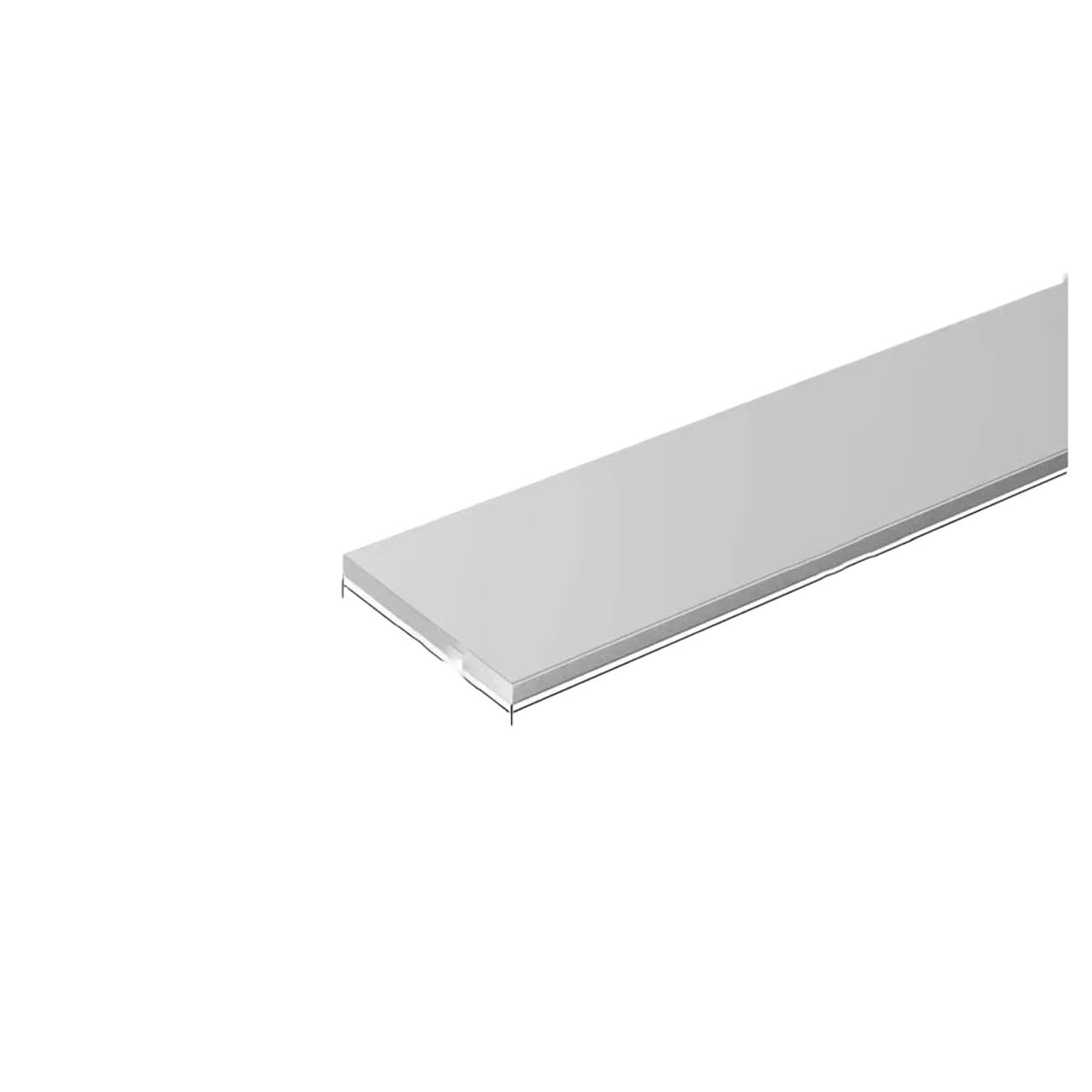 1Pc 6061 Aluminium Alloy Flat Bar Plate Length 500mm Square Sheet Metal Strip Solid CNC Material Thickness 5mm 6mm(6mm x45mm)