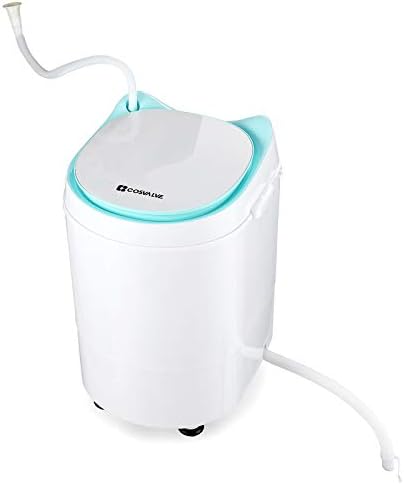 2-in-1 Portable Washing Machine Washer And Spin Dryer For Camping Dorms Apartments College Rooms 3 KG Washer Capacity Green